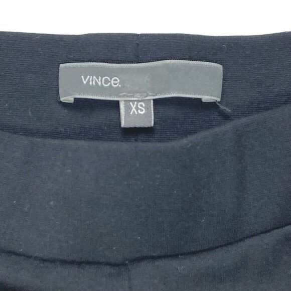 Vince Leggings Women XS Black Stretchy Elastic Waistband Comfortable Casual Chic - Picture 12 of 13
